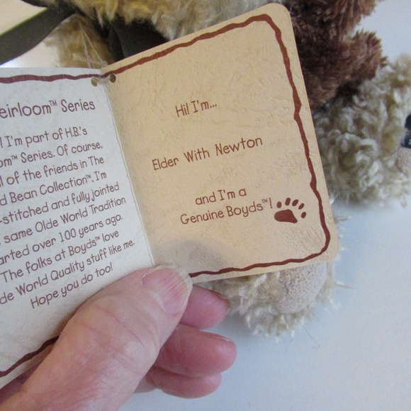 Genuine Boyds Bear "Elder with Newton" - Picture 5 of 8